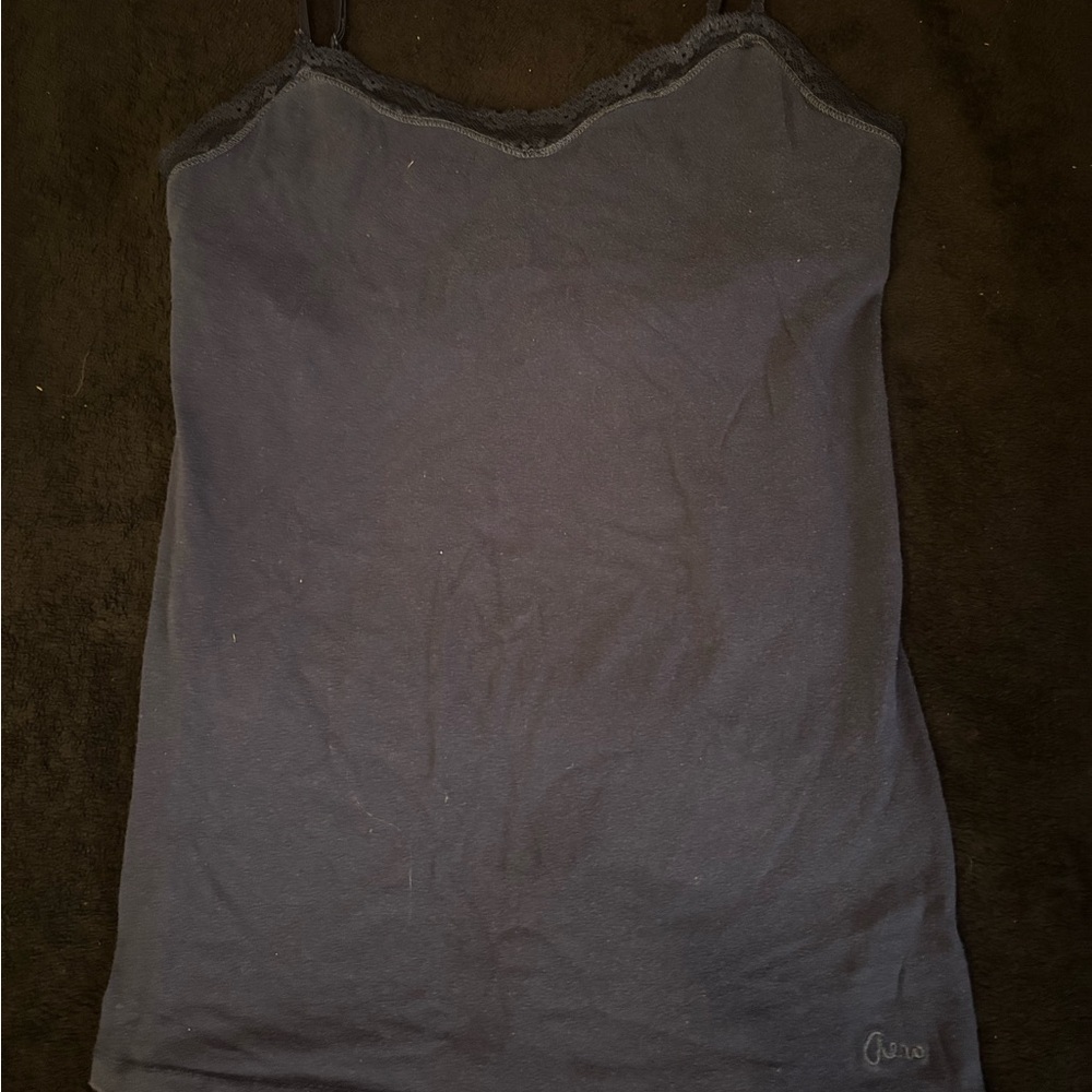 Y2K Aeropostale Navy Camisole Top
